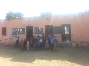 Children Return to Reopened Jagannathpura School